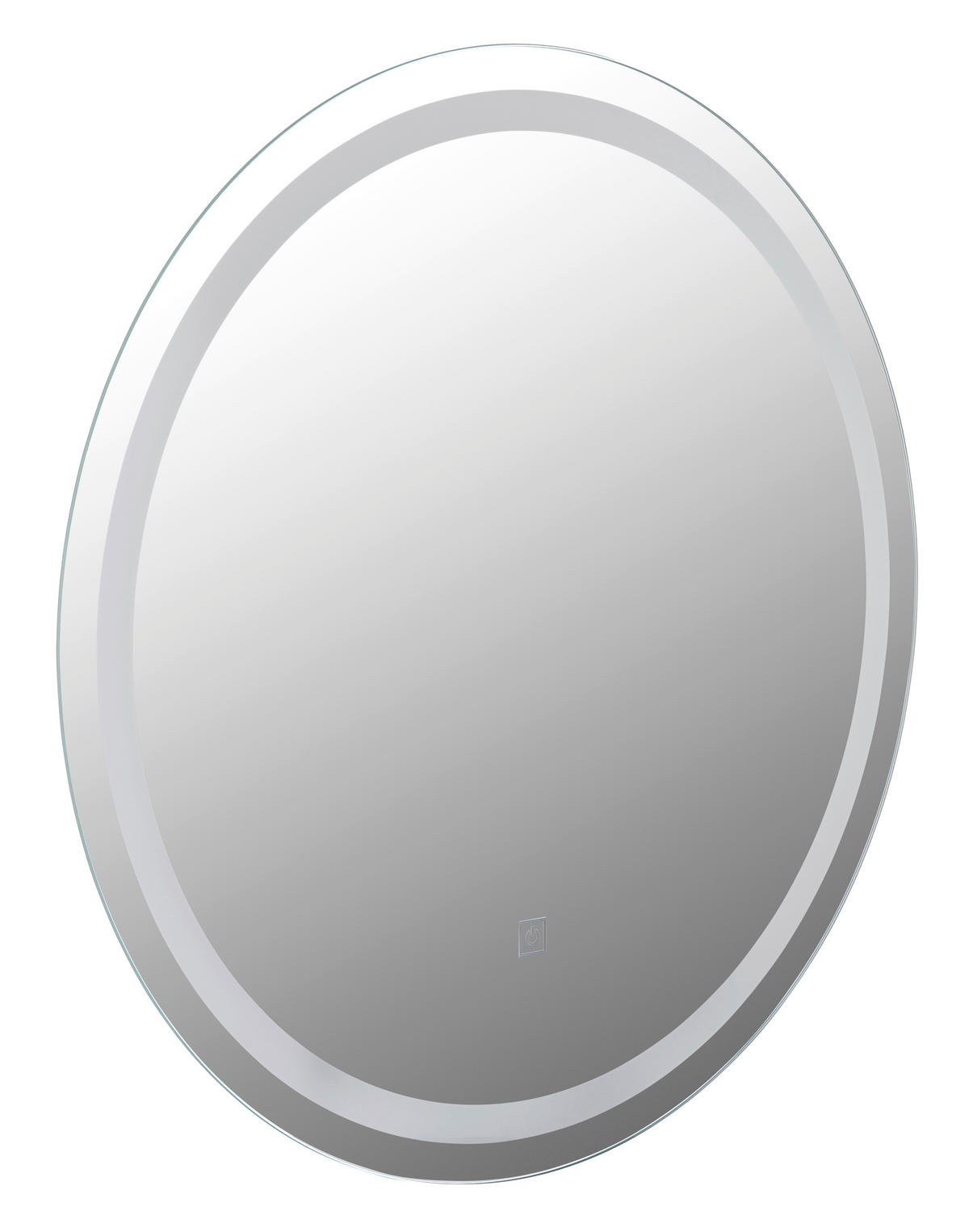 OGLEDALO Z OSVETLITVIJO, umetna masa, steklo  - Konvencionalno, umetna masa/steklo (55cm) - Globo