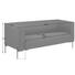 2,5-SITZER in Metall, Textil Dunkelgrau - Dunkelgrau/Schwarz, Trend, Textil/Metall (185/76/76cm) - Ambia Home 2,5-SITZER in Metall, Textil Dunkelgrau - Dunkelgrau/Schwarz, Trend, Textil/Metall (185/76/76cm) - Ambia Home