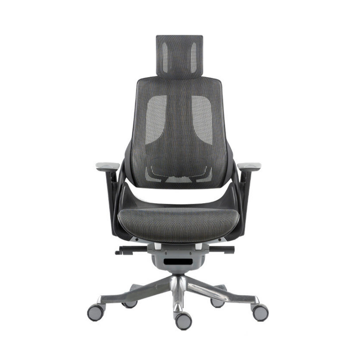 UREDSKI STOLAC    - tamno siva, Moderno, plastika (70/137/70cm) - Moderano