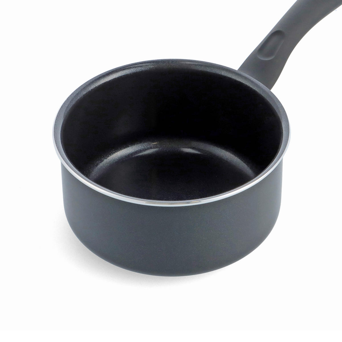 KOCHTOPFSET Savory 3-teilig  - Schwarz, Basics, Glas/Metall (16/18/20cm)