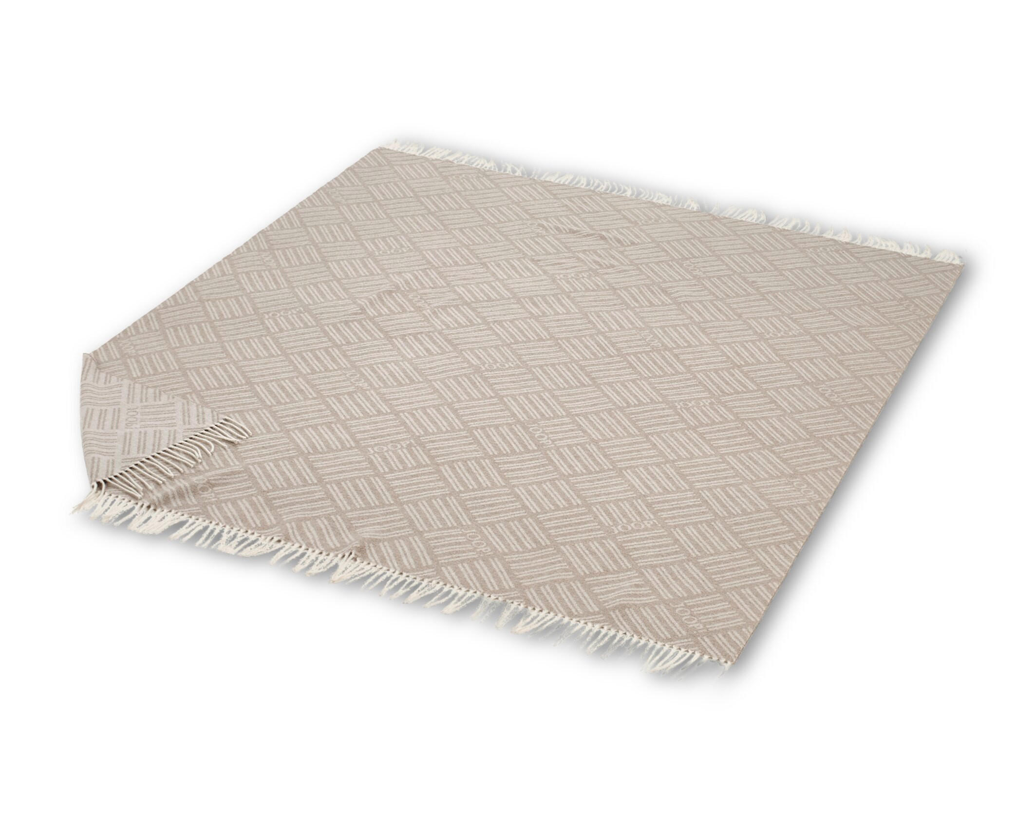 Joop! Plaid Fine-Meshwork Natur 140x180 cm