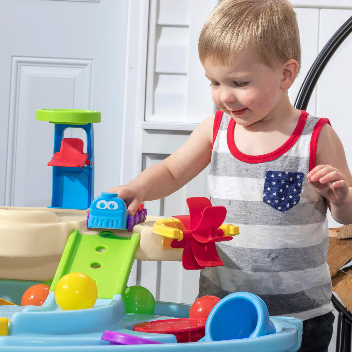 BALLSPIELTISCH BUDDIES CENTER Multicolor  - Multicolor, KONVENTIONELL, Kunststoff (92,7/92,7/69,2cm)