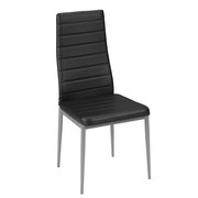 ŽIDLE - černá/barvy stříbra, Design, kov/textil (42/92/53cm) - CARRYHOME
