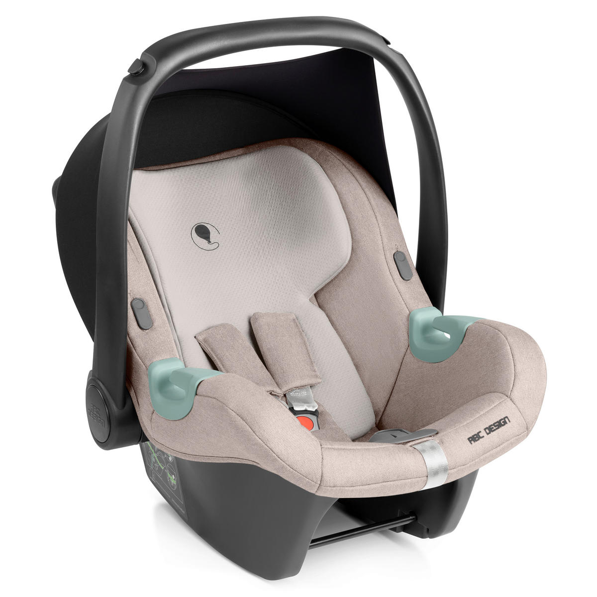 KINDERWAGENSET  Salsa 5 Air All in One Set + Isofix Base Root  Camel  - Anthrazit/Beige, Basics, Textil/Metall (63/118/95.5cm) - ABC Design