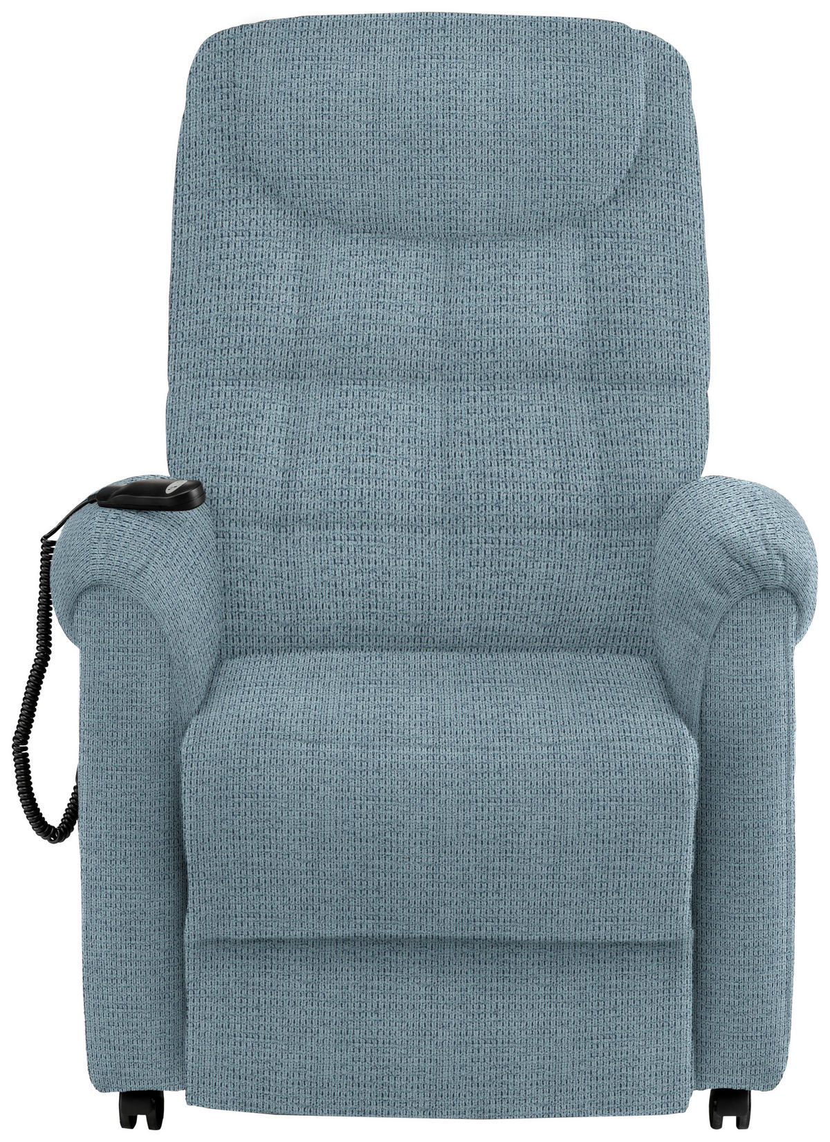 FERNSEHSESSEL in Mikrofaser Blau  - Blau/Schwarz, Konventionell, Kunststoff/Textil (83/113/92cm) - Xora