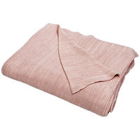 ĆEBE 130/170 cm ružičasta  - ružičasta, Osnovno, tekstil (130/170cm) - Bio:Vio