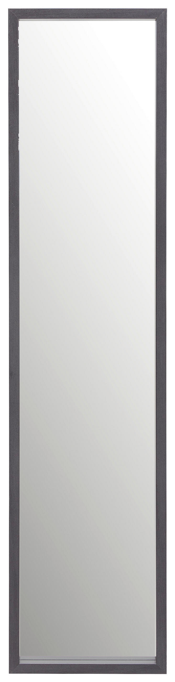 WANDSPIEGEL 33/138/4 cm    in rechteckig  - Schwarz, Design, Glas/Holzwerkstoff (33/138/4cm)