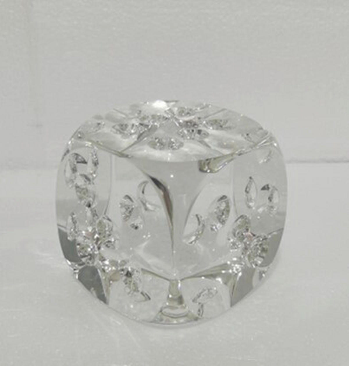 SKULPTUR - Klar, Basics, Glas (9,2/9,2/9,2cm)
