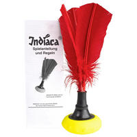 FEDERBALLSET  - Gelb/Rot, KONVENTIONELL, Kunststoff (10,.5/10,5/24,5cm)