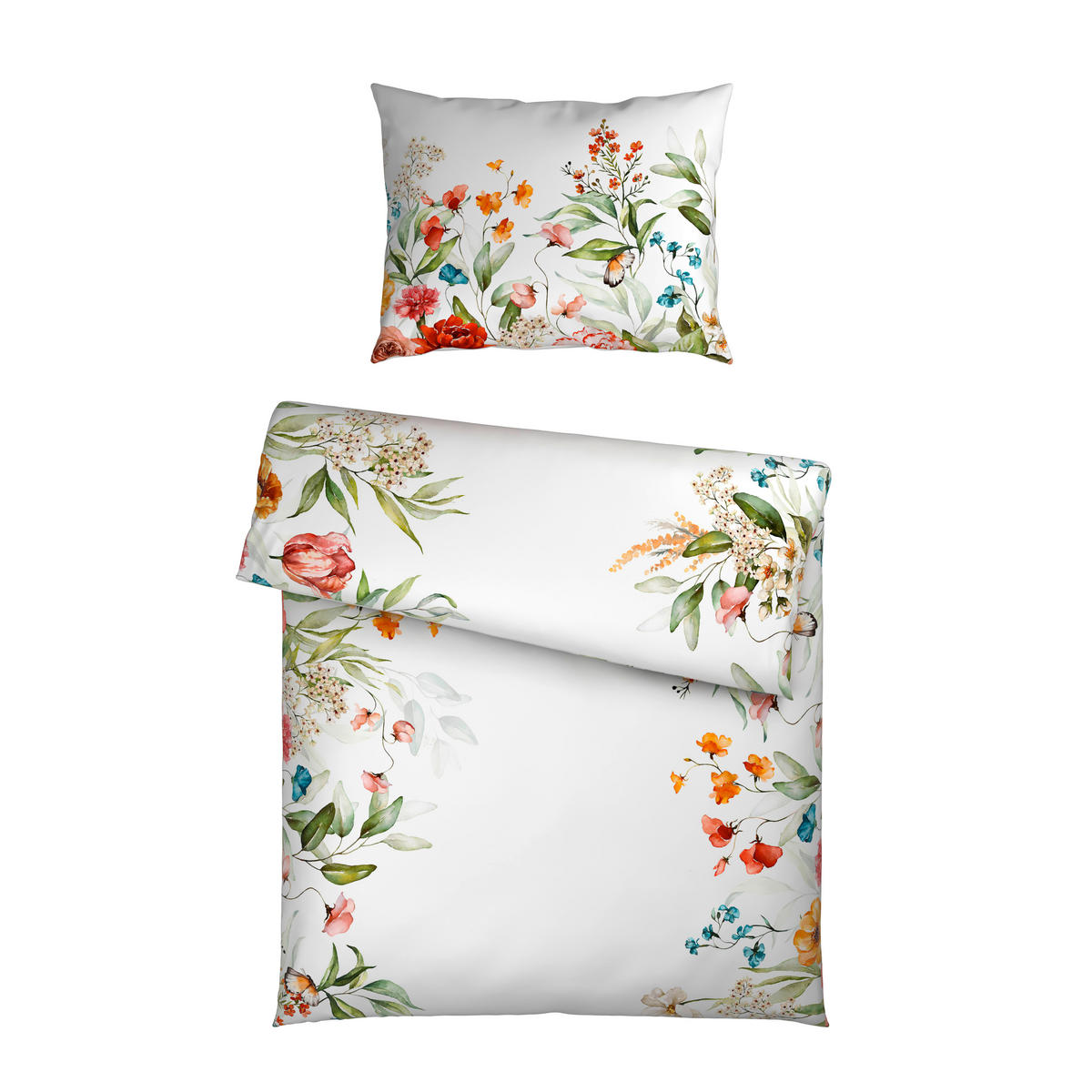 POSTELJINA SA DVA LICA 140/200 cm saten bela  - bela, Osnovno, tekstil (140/200cm) - Esposa