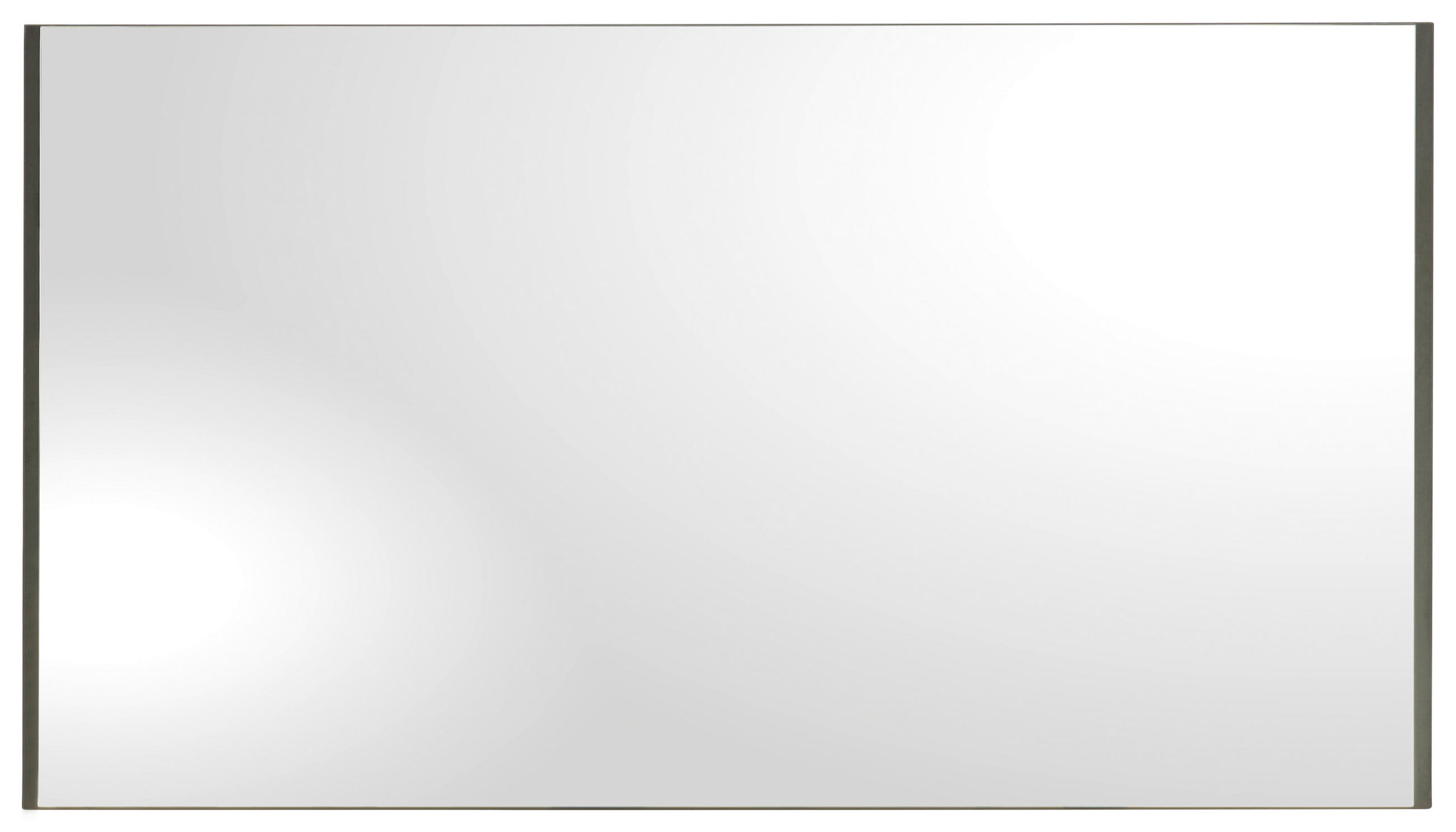 WANDSPIEGEL 125/70/2 cm    - Schwarz, KONVENTIONELL, Glas/Holzwerkstoff (125/70/2cm) - Voleo