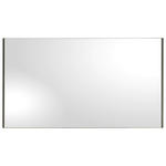 WANDSPIEGEL 125/70/2 cm    - Schwarz, KONVENTIONELL, Glas/Holzwerkstoff (125/70/2cm) - Voleo