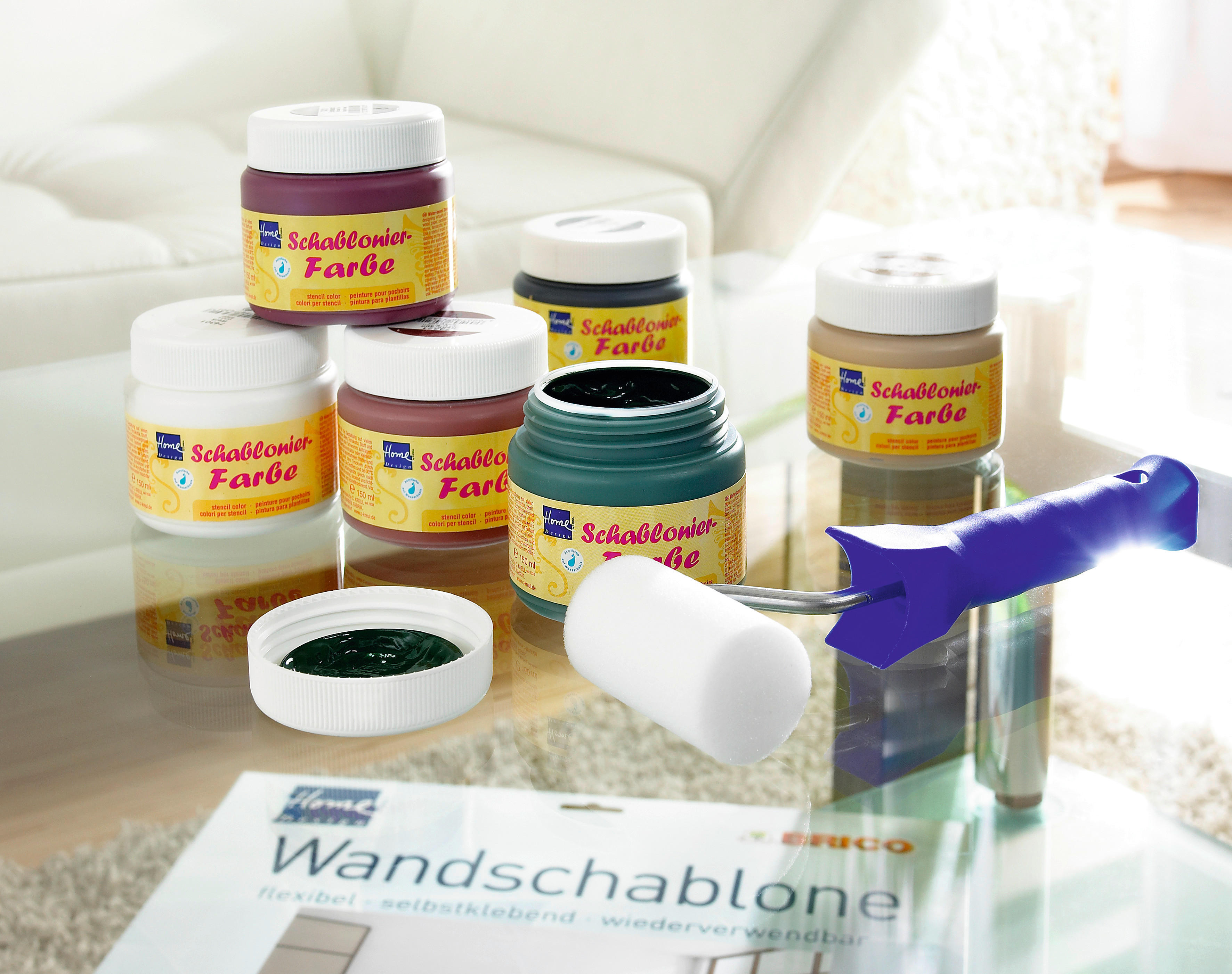 ACRYLSTIFTE - Silberfarben/Goldfarben, Basics (6,2/18,4/1,5cm)
