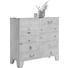 KOMMODE 108/104/40 cm - Weiß/Bronzefarben, Trend, Keramik/Holz (108/104/40cm) - Ambia Home KOMMODE 108/104/40 cm - Weiß/Bronzefarben, Trend, Keramik/Holz (108/104/40cm) - Ambia Home