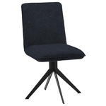 STUHL  in Stahl Webstoff Metall, Textil  - Schwarz, Design, Textil/Metall (46,5/87/64cm) - Voleo