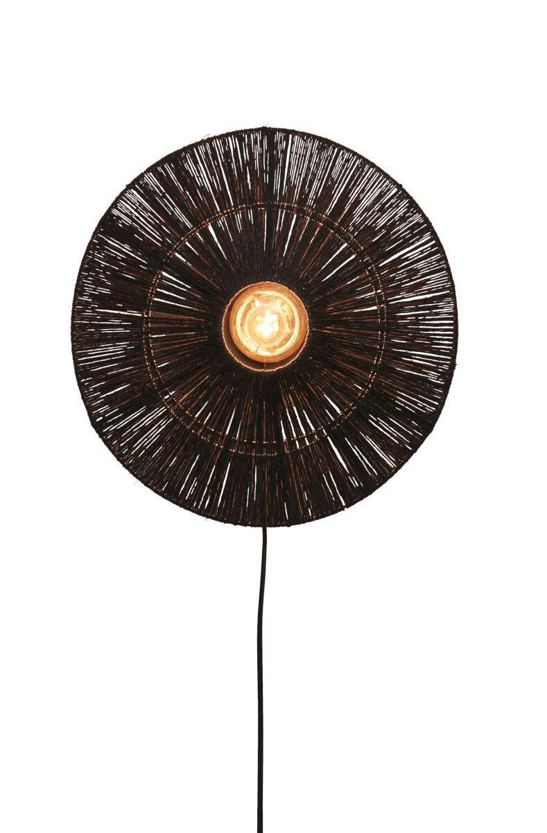 WANDLEUCHTE GOOD&MOJO 12/40/40 cm - Schwarz, Trend (12/40/40cm) - Good & Mojo