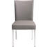 STUHL Echtleder Edelstahlfarben, Grau - Edelstahlfarben/Grau, Design, Leder/Metall (47/91/63cm) - Musterring STUHL Echtleder Edelstahlfarben, Grau - Edelstahlfarben/Grau, Design, Leder/Metall (47/91/63cm) - Musterring