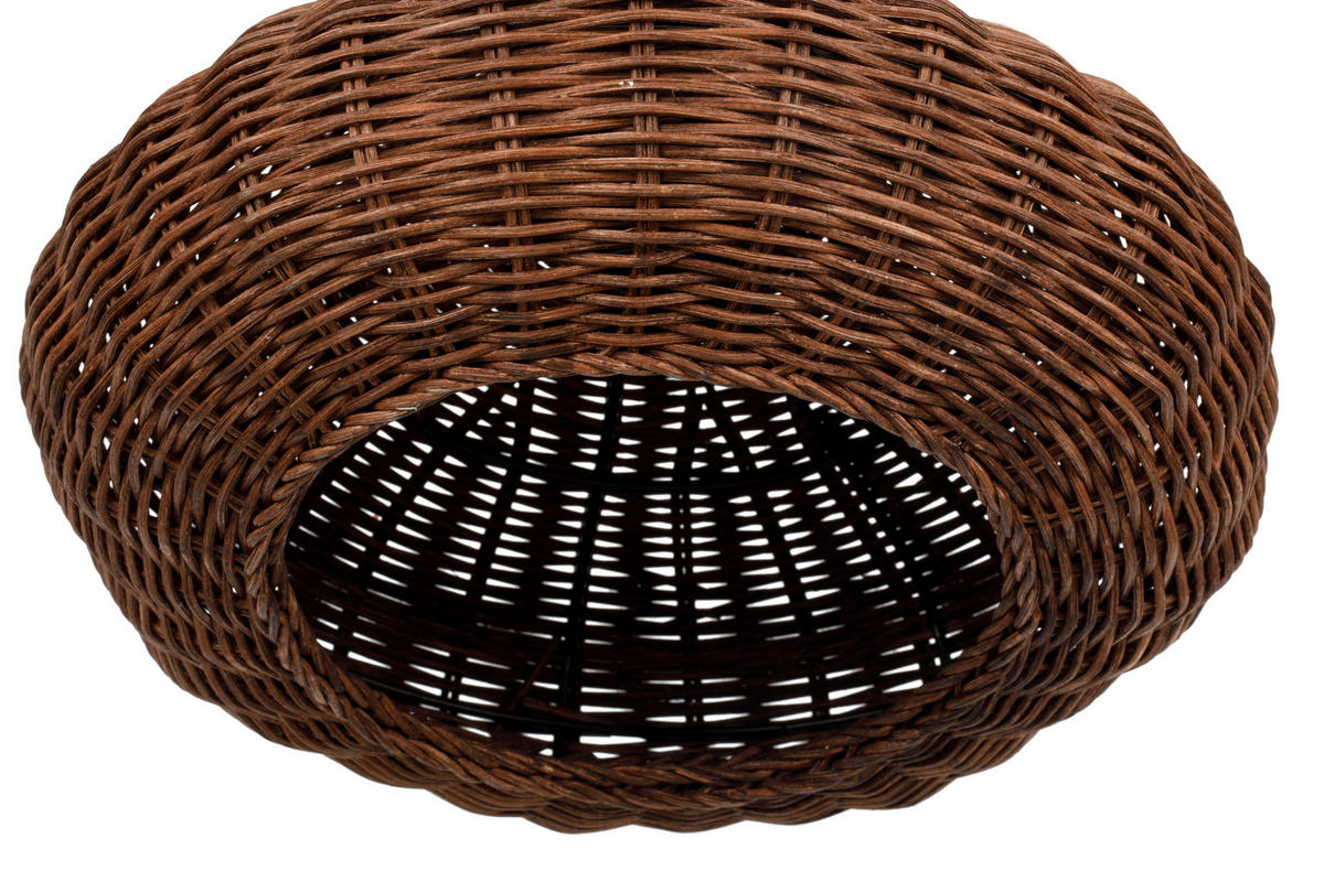 HÄNGELEUCHTE 30/150 cm    - Braun, Trend, Holz/Metall (30/150cm) - Collett's Monde