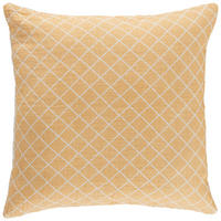 POŤAH NA VANKÚŠ  50/50 cm - žltá/prírodná farba, Konventionell, textil (50/50cm) - Ambiente