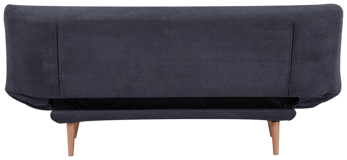 SCHLAFSOFA in Cord Dunkelgrau  - Dunkelgrau/Naturfarben, Design, Holz/Textil (188/88/86cm) - MID.YOU