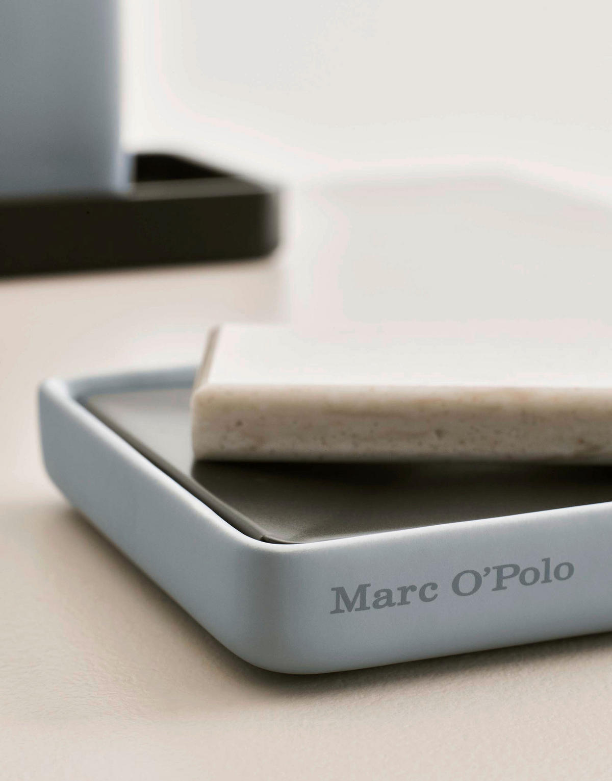 POSODICA ZA MILO - siva, Design, kamen (10.5/10.5/2.1cm) - Marc O'Polo