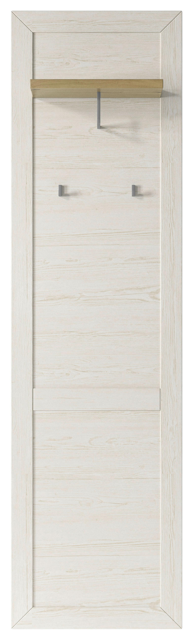 GARDEROBENPANEEL  in 55/192/26,6 cm  - Eichefarben/Pinienfarben, Basics, Holzwerkstoff (55/192/26,6cm) - SetOne by Musterring