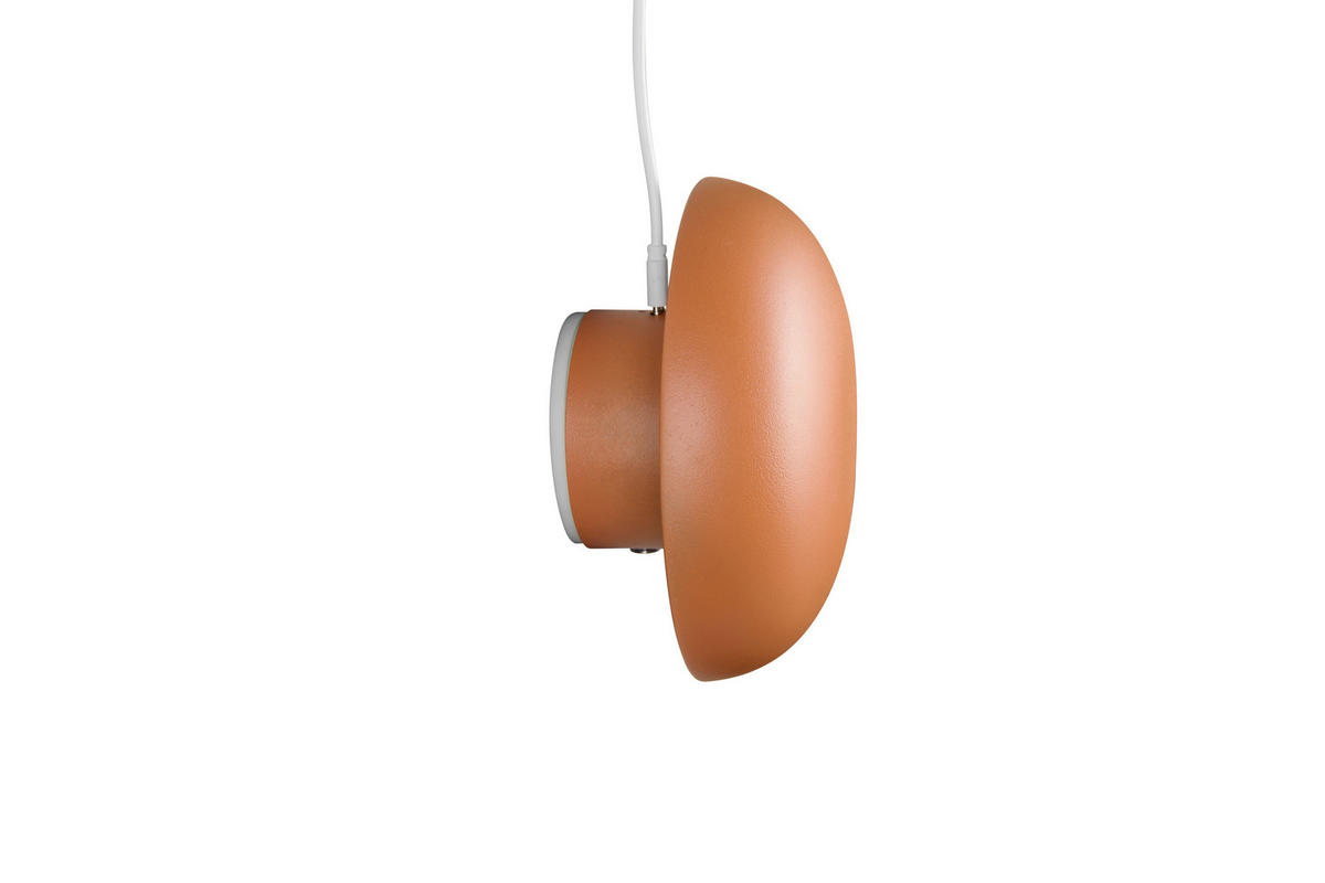 LED-WANDLEUCHTE - Aprikose, Design, Metall (15,5/8,4cm)