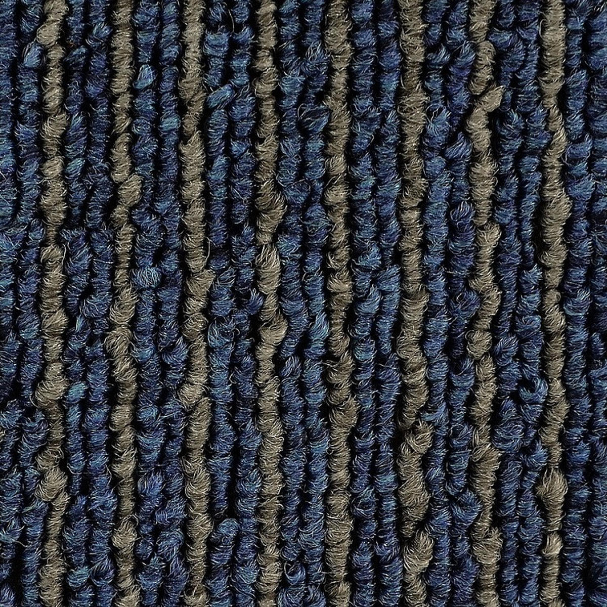 TEPPICHFLIESE - Blau, Basics, Kunststoff/Textil (50/50cm) - Esposa
