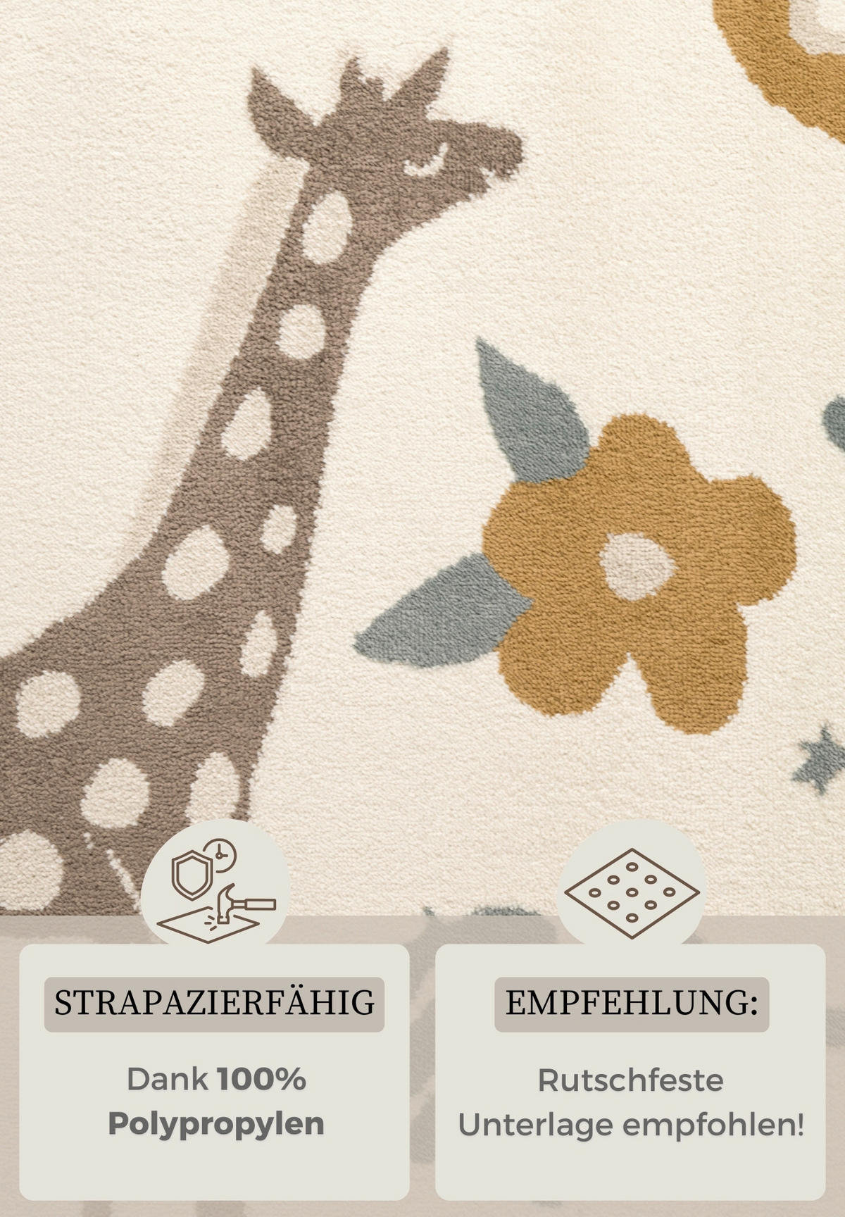 KINDERTEPPICH 120/170 cm Adventures  - Multicolor/Creme, Design, Kunststoff/Textil (120/170cm)