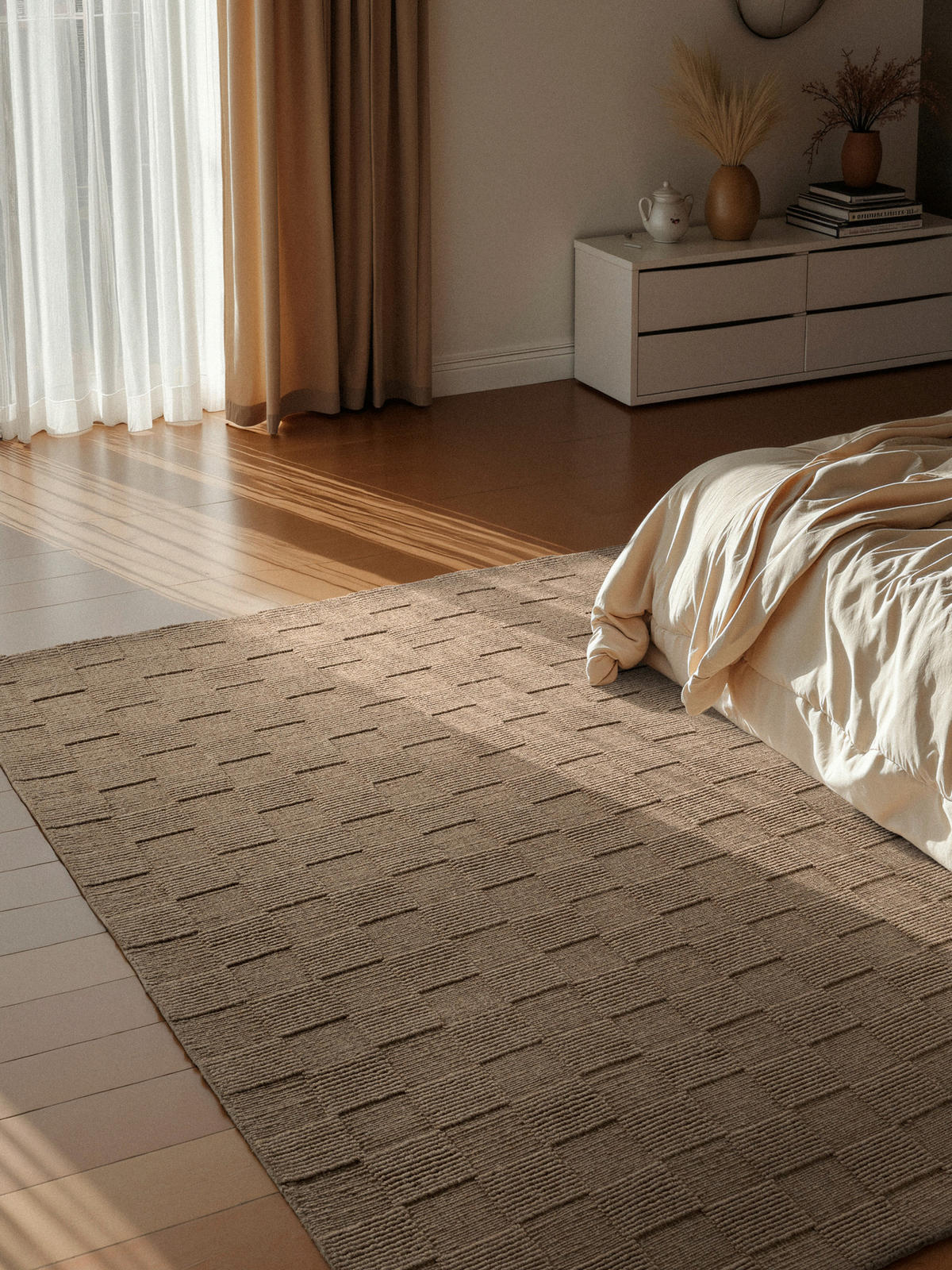 WEBTEPPICH 120/170 cm Kollektion 1766 Hellbraun  - Hellbraun, Basics, Textil (120/170cm) - Villeroy & Boch