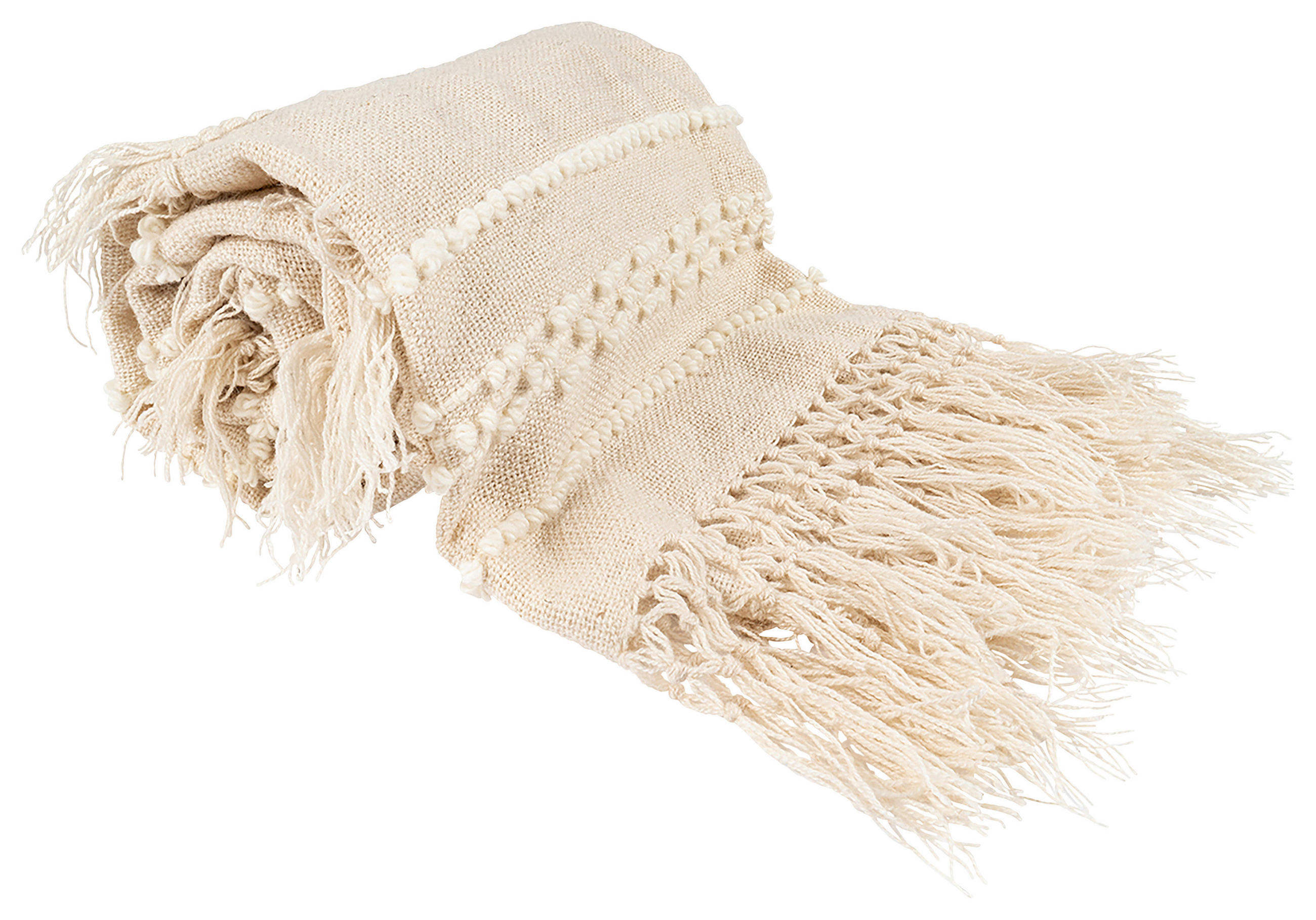 FILT 130/170 cm  - naturfärgad, Klassisk, textil (130/170cm)