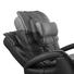 MASSAGESESSEL Lederlook Schwarz - Schwarz, Design, Textil (80/117/114cm) - Cantus