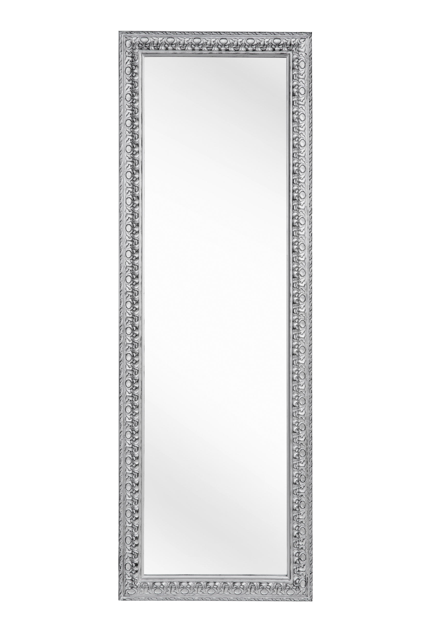 ZIDNO OGLEDALO 50/150/3 cm - srebrna, Lajfstajl, staklo/drvo (50/150/3cm) - Carryhome