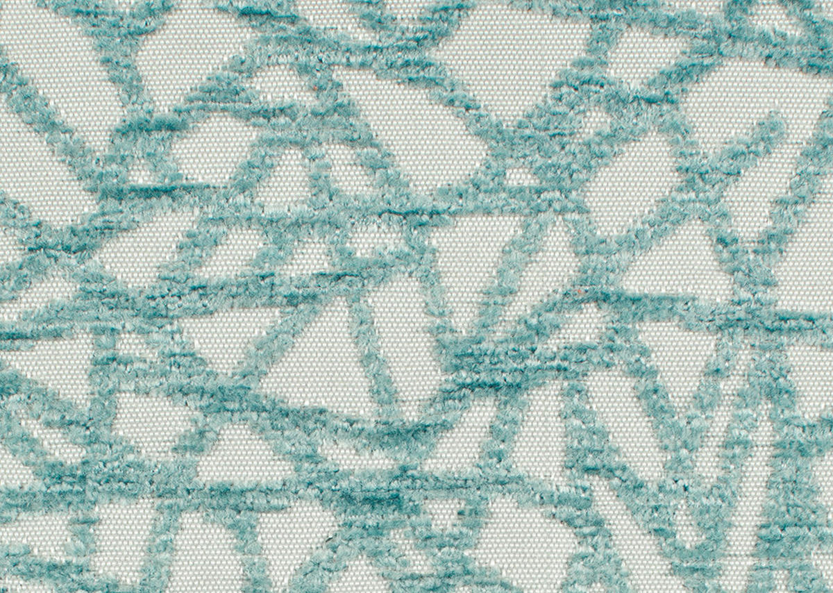 RÉCAMIERE in Webstoff Mintgrün  - Schwarz/Mintgrün, Modern, Holz/Textil (171-190/87/84cm) - Joka