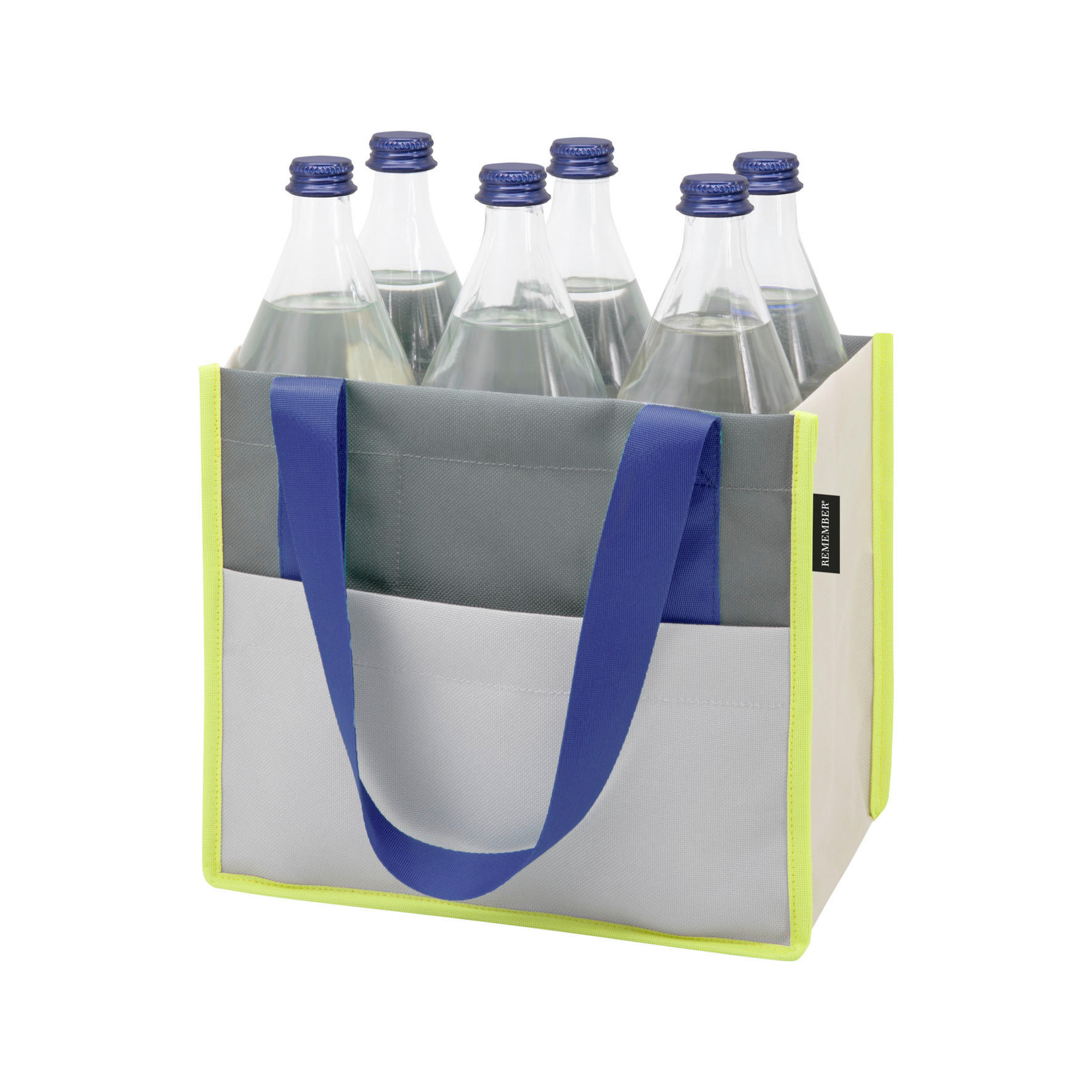 FLASCHENTRÄGER  18/27/24 cm  - Grau, Basics, Textil (18/27/24cm)