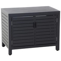 OUTDOORKÜCHE - Anthrazit, MODERN, Metall (90/70/56cm) - Siena Garden