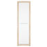 GARDEROBENSCHRANK Eichefarben, Weiß - Eichefarben/Alufarben, Design, Holzwerkstoff/Kunststoff (58/198/36cm) - Boxxx