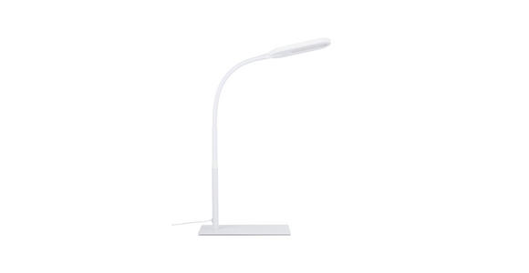 LED-TISCHLEUCHTE 37,5/15/43,5 cm - Weiß, Basics, Kunststoff/Metall (37,5/15/43,5cm) - Novel