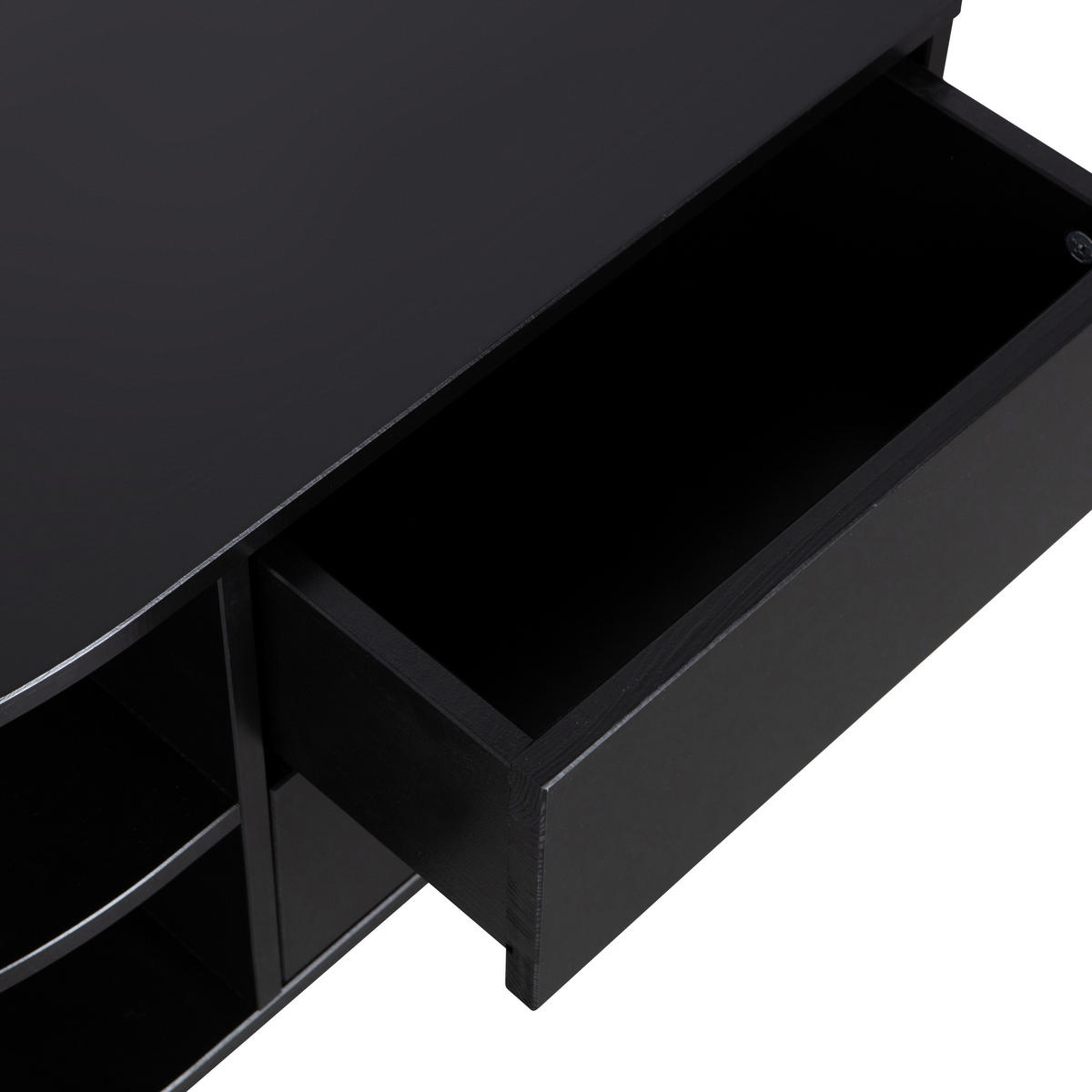 LOWBOARD Finca  in 78/40/40 cm  - Schwarz, Design, Holz (78/40/40cm) - Livetastic