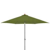 SENČNIK - zelena/antracit, Basics, kovina/tekstil (300/300cm) - Doppler