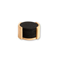SET PODMETAČA  drvo, tekstil    - prirodna boja, Osnovno, drvo/tekstil (12/10,5/7cm) - Kesper