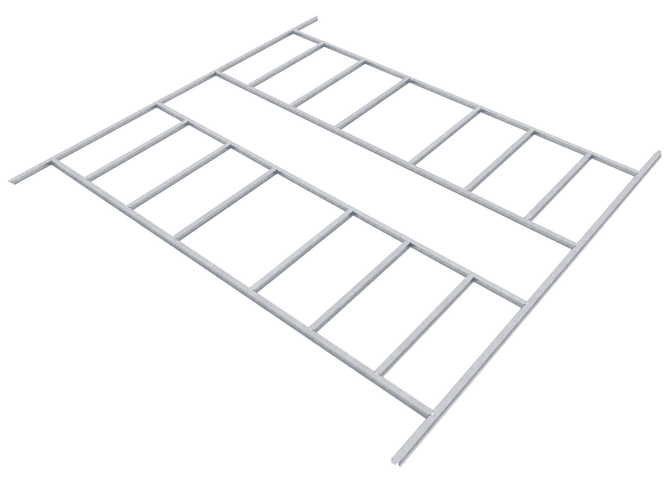 FUNDAMENT - Silberfarben, Basics (291/2,6/355cm)
