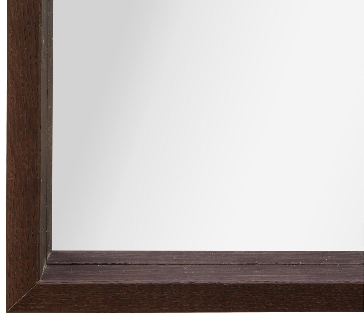 OGLEDALO, 42,5/142,5/5 cm les, steklo  - barve wenge, Design, steklo/les (42,5/142,5/5cm) - Carryhome