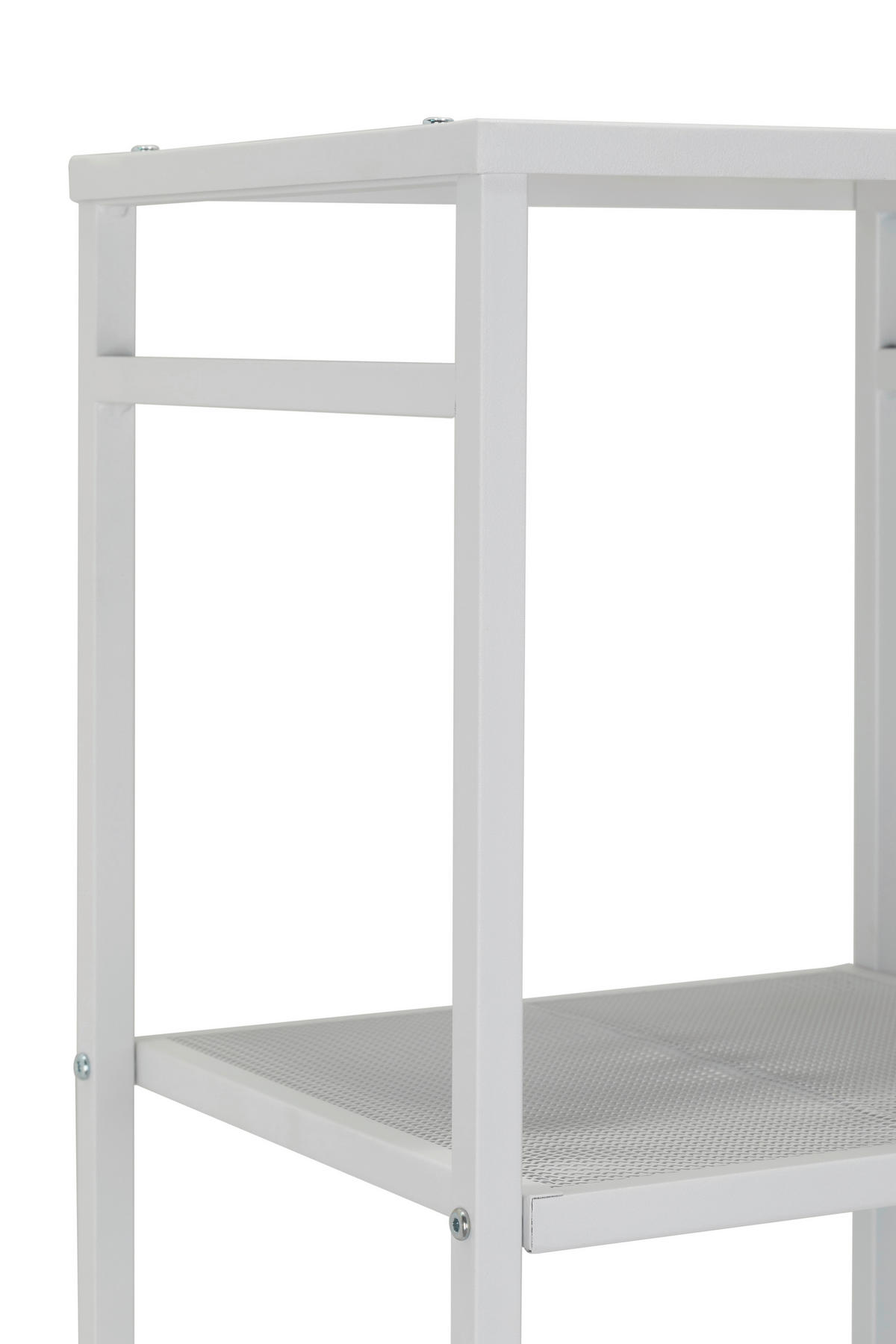 GARDEROBENSTÄNDER in Weiß 100/165/36 cm   - Weiß, MODERN, Metall (100/165/36cm) - PBJ
