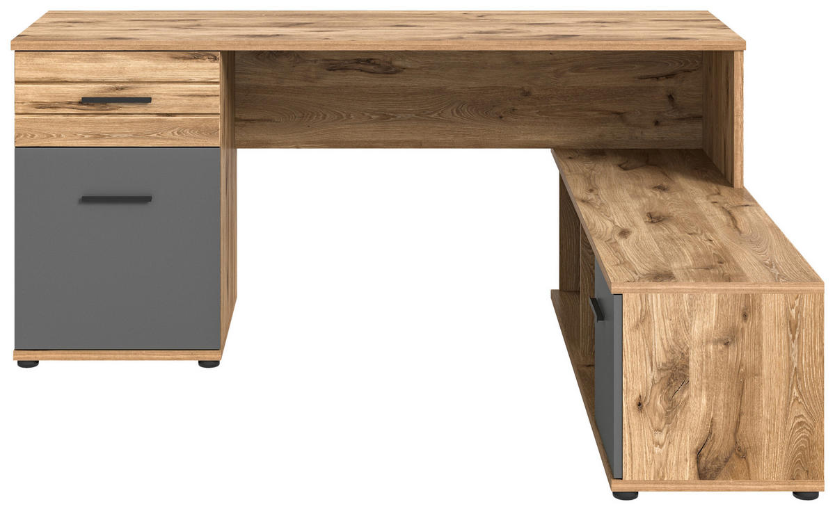 ECKSCHREIBTISCH  in  - Holzwerkstoff/Kunststoff (170cm) - MID.YOU