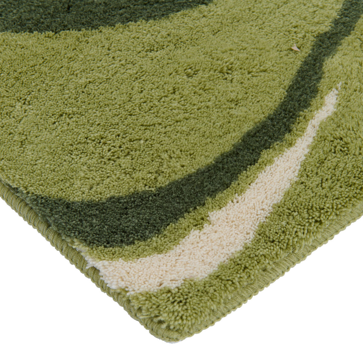 KOBEREC DO KOUPELNY, 70/120 cm - světle zelená, Design, textil/plast (70/120cm) - Kleine Wolke