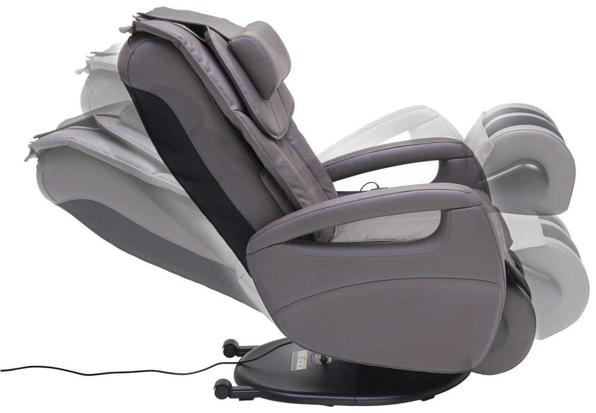MASSAGESESSEL in Lederlook Beige  - Beige, Design, Kunststoff/Textil (80/117/114cm) - Cantus