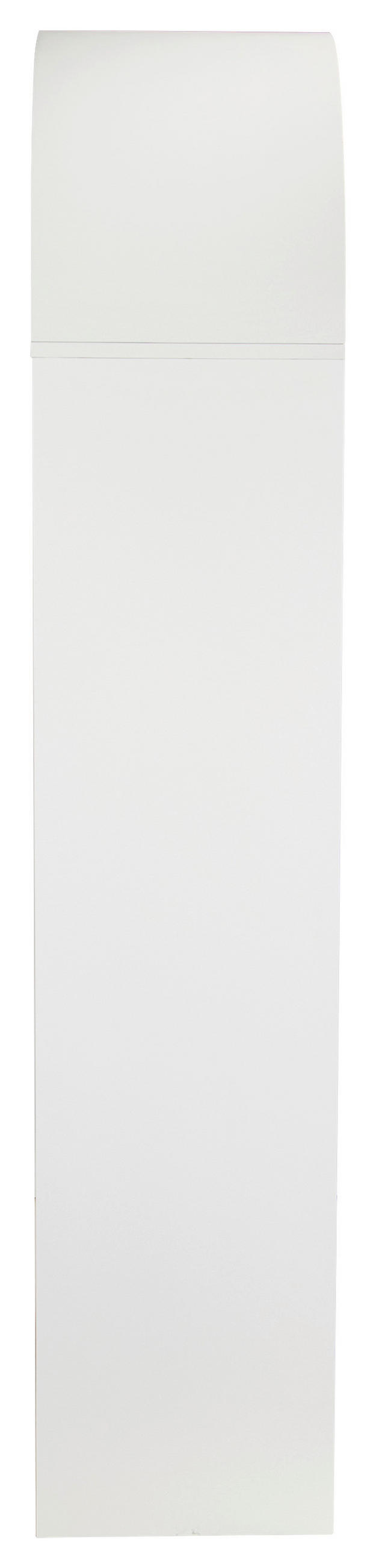 REGAL Weiß  - Weiß, Design, Holzwerkstoff (80/190,5/38cm) - MID.YOU