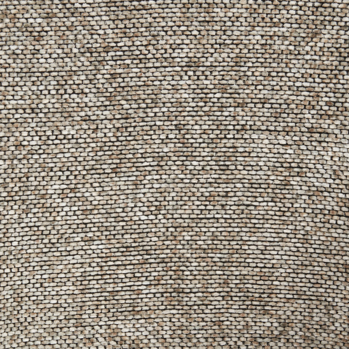 ARMLEHNSTUHL Eisen Webstoff  - Schwarz/Braun, Modern, Textil/Metall (63/83/60cm) - MID.YOU