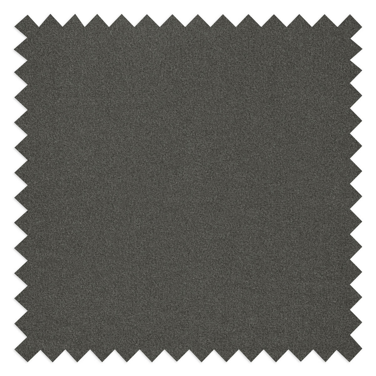 3-SITZER-SOFA Jersey in Velours Graphitfarben  - Dunkelbraun/Graphitfarben, Design, Holz/Textil (210/98/95cm) - P & B